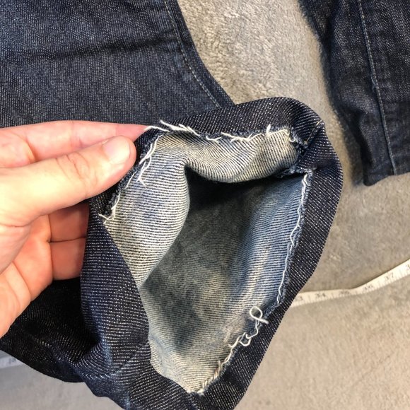 Cambio Jeans Women's 16 Blue Dark Norah Straight Zip Denim Casual Style 006663 - Picture 7 of 15